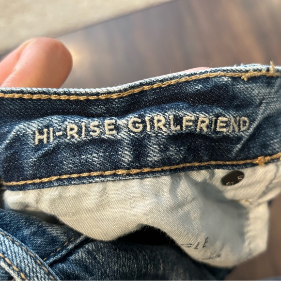 American Eagle Distressed Girlfriend Jeans - Picture 3 of 4